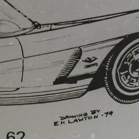 CORVETTE FROSTED GLASS TUMBLERS - Picture 7 of 10